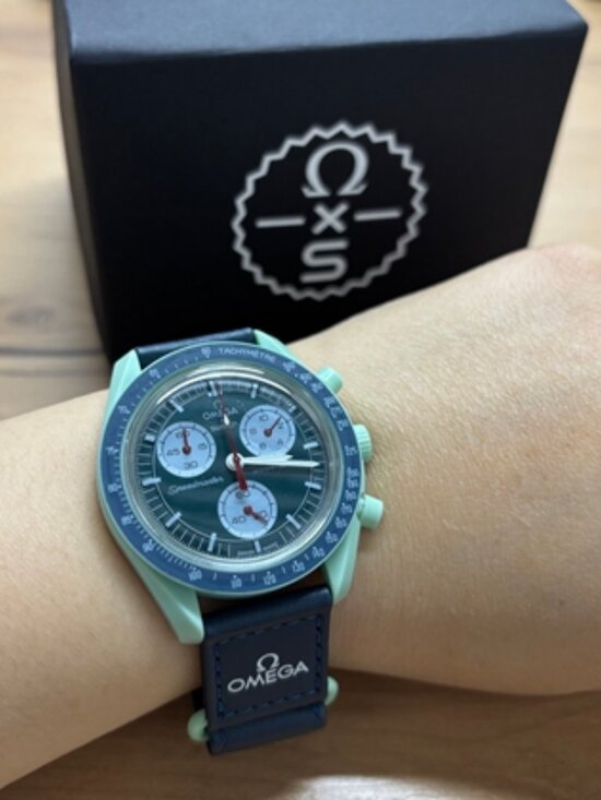 Omega - Green Ink Blue - Watch - Earth main image 6